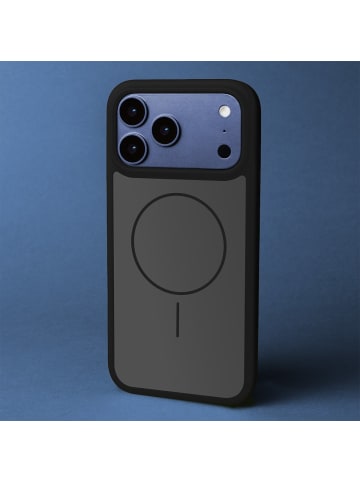 COFI 1453 TFO Frame Thin Mag Kompatibel mit  iPhone 18 Pro / 17 Pro Schwarz in Schwarz
