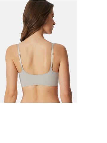 Schiesser Bustier Invisible Soft Padded in grau-jaspe