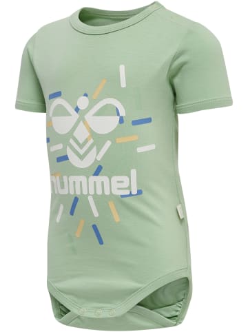 Hummel Hummel Body S/S Hmllake Kinder in GRAYED JADE