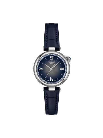Tissot Damenuhr Lederband Blau 28mm