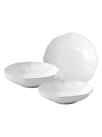Villeroy & Boch 6er Set Dessertschalen Pura in Weiß ø 15,1 cm in weiß