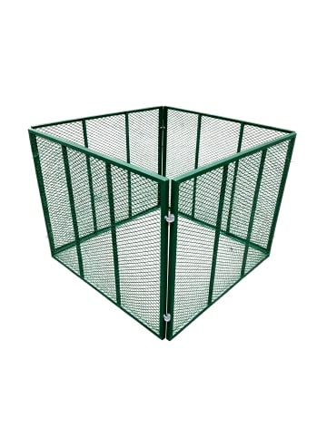 relaxdays Komposter in Grün - (B)100 x (H)80 x (T)100 cm