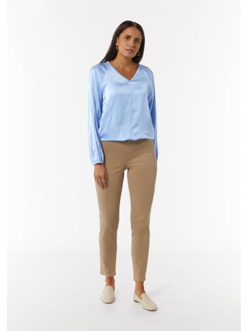 comma CI Bluse langarm in Blau