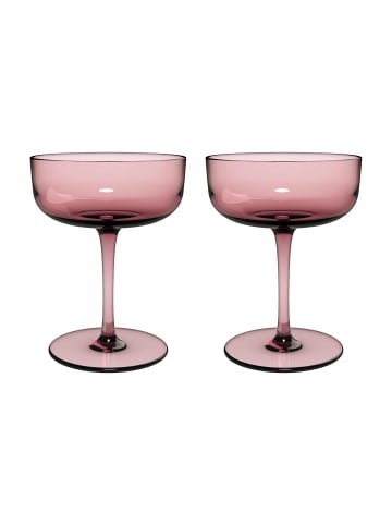like. by Villeroy & Boch 2er Set Sektschalen / Dessertschalen Like Glass 100 ml in Grape