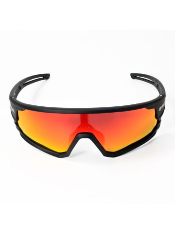 YEAZ SUNRISE Sport-Sonnenbrille Black/Red in rot
