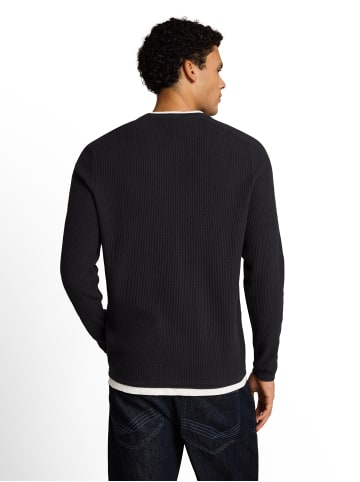 TOM TAILOR Denim Strickpullover in marine - 0003