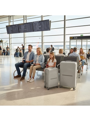 relaxdays 2-tlg. Kofferset in Beige