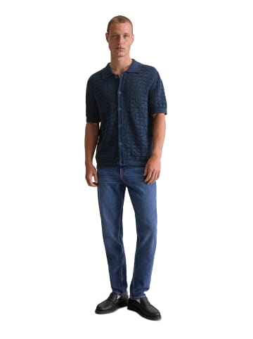 Marc O'Polo DENIM DfC Strickshirt regular in Azurite