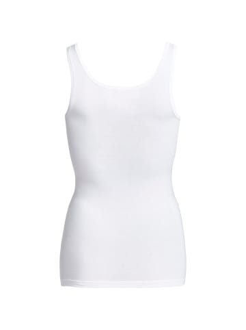 Con-ta Baumwolle, Feinripp Unterhemd 2er-Pack in weiß