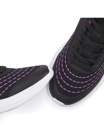LASCANA Sneaker in schwarz/lila