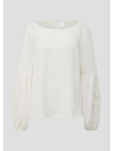 QS Bluse in 0200_ecru