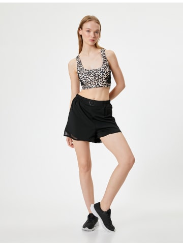 KOTON Shorts in Schwarz