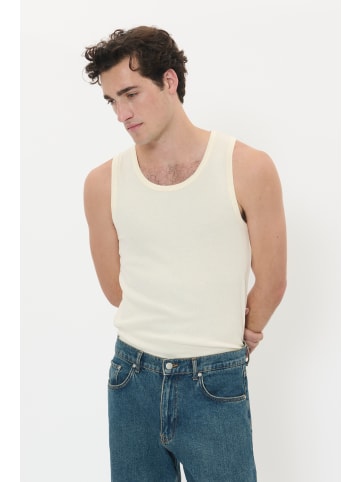 Matinique T-shirt MATank Relaxed fit in White