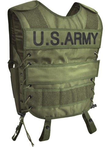 Normani Outdoor Sports Weste mit abnehmbarem Klett-Patch Tac Charge-V in US ARMY