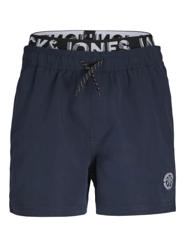 JACK & JONES Junior Bade-Shorts 'Fiji' in dunkelblau