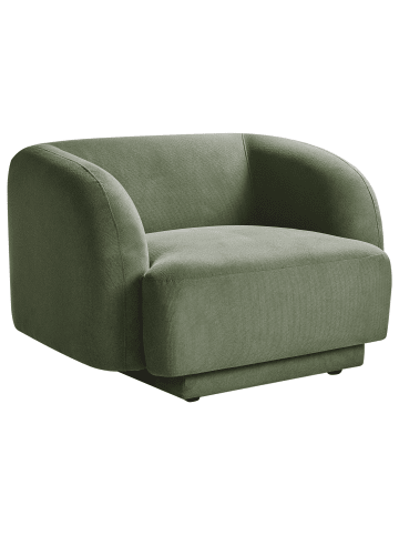 Beliani Sessel SKJANES in Grün - (W) 102 x (H) 69 x (L) 81 cm