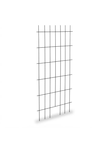relaxdays Rankgitter in Schwarz - (B)60 x (H)150 cm
