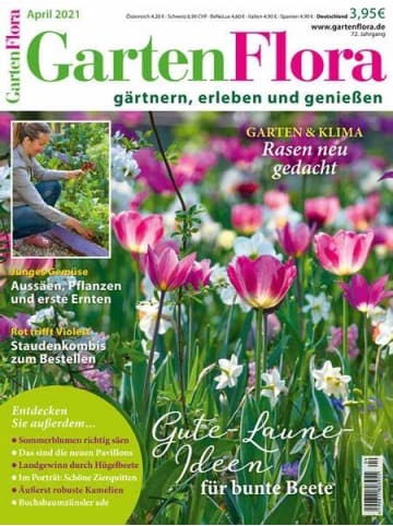 Hubert Burda Media 12 x GARTENFLORA Zeitschrift (Gutschein für Jahres Abo)