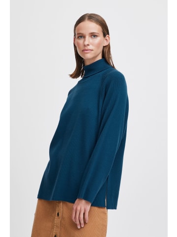 b.young Rollkragenpullover BYMILO RIB JUMPER 2 - 20813866  Strickpullover mit Rollkragen in Blau