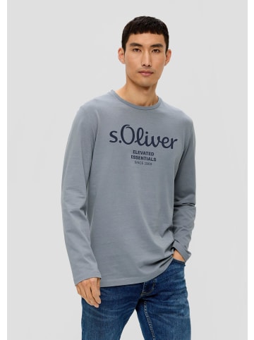 s.Oliver T-Shirt in 95D1_schiefergrau