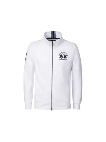 La Martina Sweatjacke MCF300 in weiss