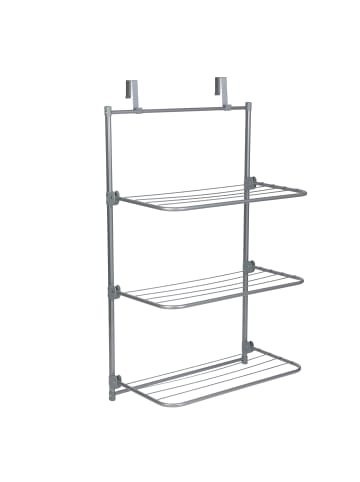 relaxdays Wäscheständer in Grau - (B)58 x (H)95 x (T)32 cm