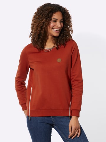 WITT WEIDEN Sweatshirt in rostrot