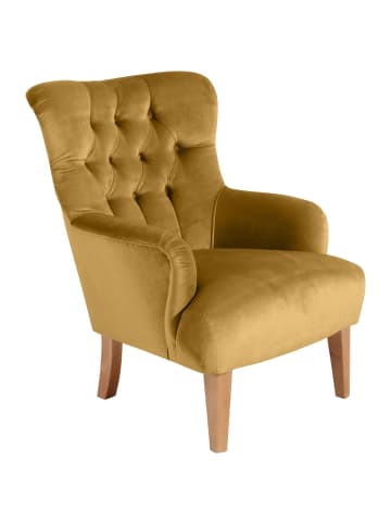 others SESSEL Kaiya Bezug Samtvelours Buche natur / mais