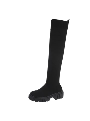 Ital-Design Stiefel in Schwarz