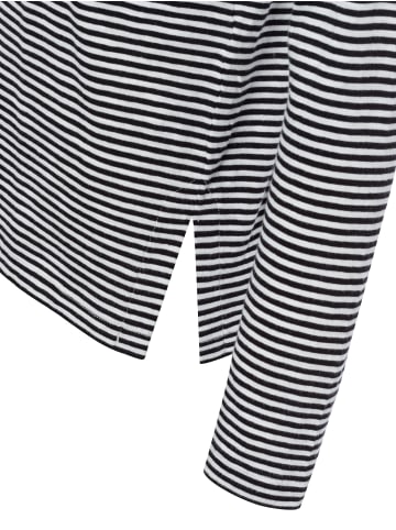 armedangels Langarmshirt in schwarz weiß