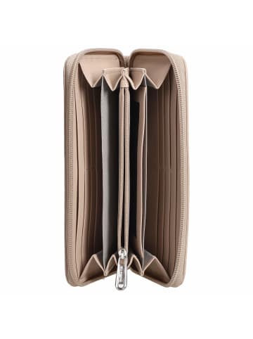 Mandarina Duck Mellow Leather - Geldbörse 12cc 19 cm (warm taupe) in warm taupe