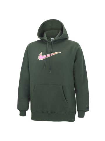 Nike Club Kapuzenpullover in Dunklegrün