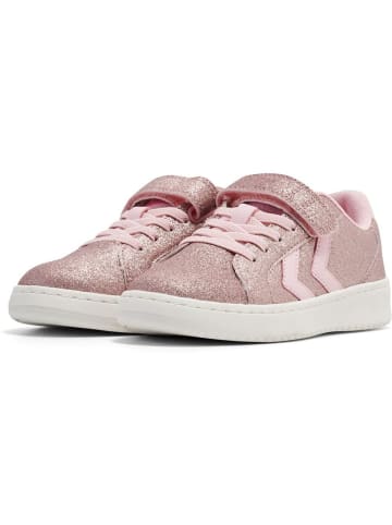 Hummel Kinder Sportschuh "Derby Court Xm Jr" in Pink