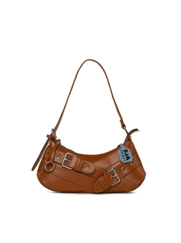 BAGmori Schultertasche in Camel