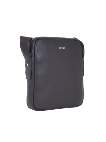 JOOP! Schultertasche 'Oregon Remus in Dunkelbraun 21 x 25 x 5 cm'