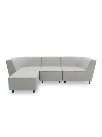 58 aufm Kessel GARTENLOUNGE Set 3 Brandie 279x77x176 mit Outdoorbezug in silber
