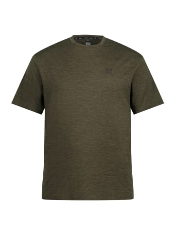 JP1880 Kurzarm T-Shirt in tannengrün