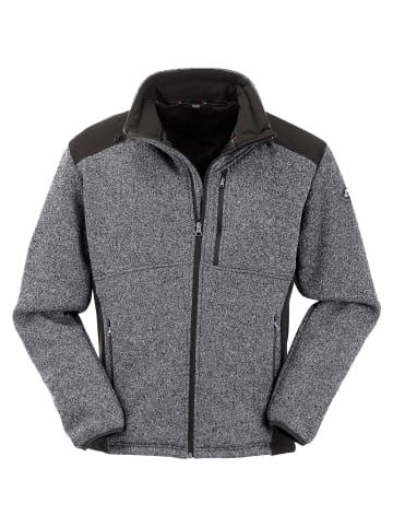 Maul Sport Strickfleecejacke Brunthal in Grau