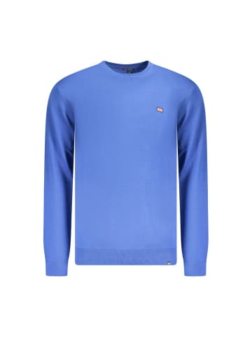 NORWAY 1963 Blau Herren Pullover aus Baumwolle