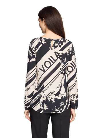 Betty Barclay Bluse in ecru schwarz