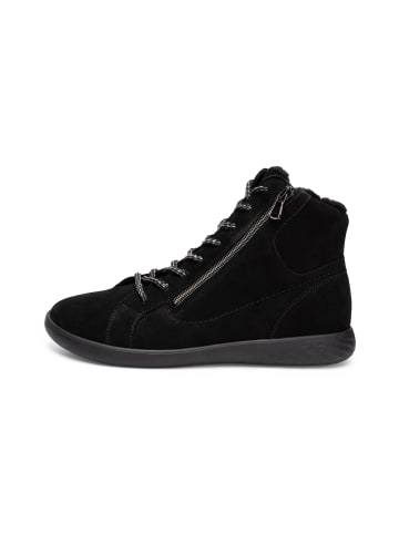 VITAFORM Softnubuk Stiefeletten in schwarz