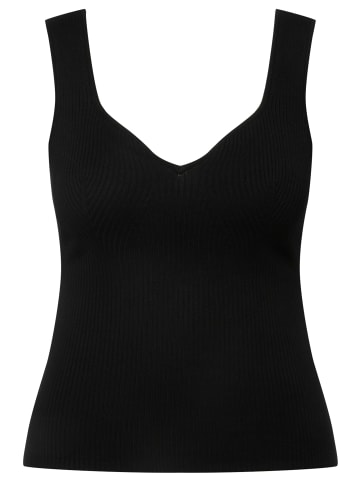 Ulla Popken Strick-Top in schwarz