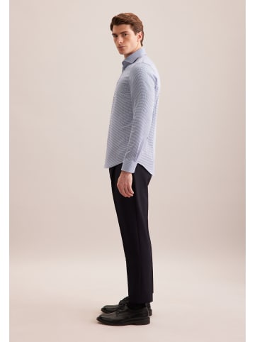 Seidensticker Business Hemd Shaped in Dunkelblau