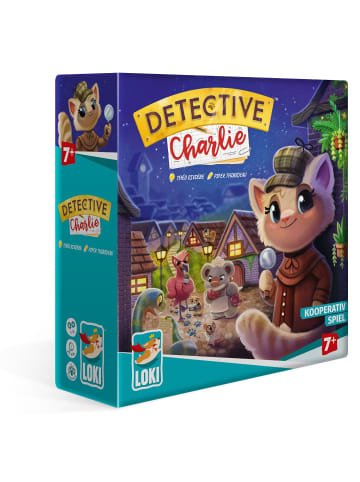 LOKI Gesellschaftsspiel Detective Charlie in Bunt