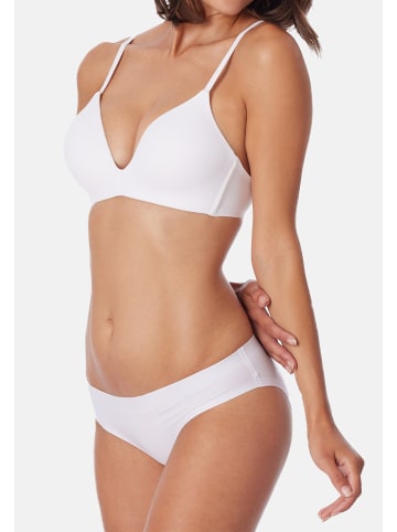 Schiesser Slip Invisible Cotton in Weiß