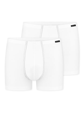 Schiesser Shorts Cotton Essentials in Weiß