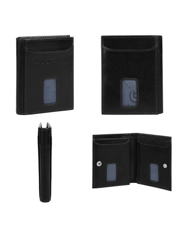 Bugatti Geldbörse SECURE SLIM in schwarz