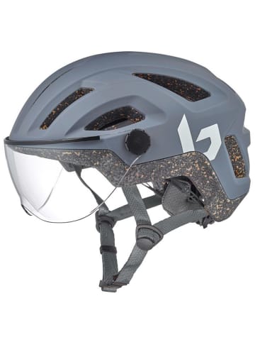 Bollé City-Fahrradhelm "Eco React Visor" in grau