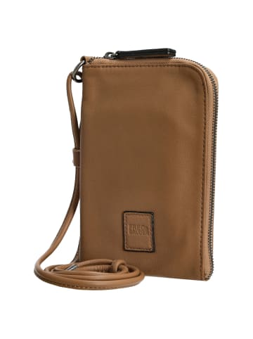 FREDs BRUDER FB Collection - Handytasche 20 cm (black) in iced coffee