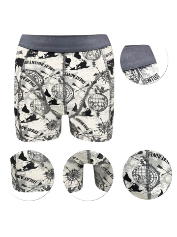 LOREZA 10er Set Boxershorts - Mix - Mehrfarbig